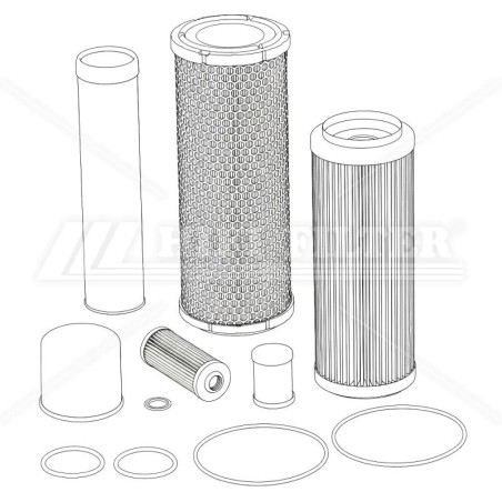 KM401M0008A75 MAINTENANCE KIT 1000 H | RICO Europe