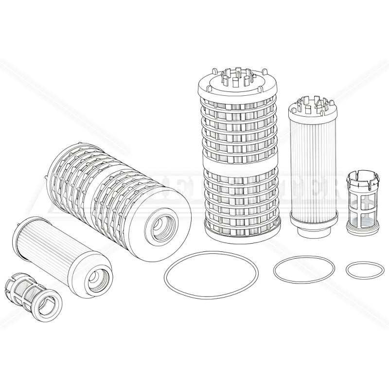 Hifi KN40734 FUEL FILTER