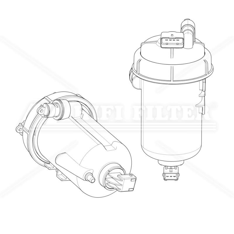 MO1052 COMPLETE FUEL FILTER | RICO Europe