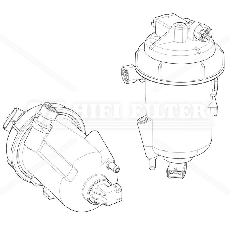 MO1053 COMPLETE FUEL FILTER | RICO Europe
