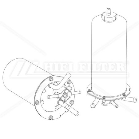 MO1173 COMPLETE FUEL FILTER | RICO Europe