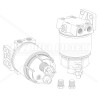 MO1411 COMPLETE FUEL FILTER | RICO Europe