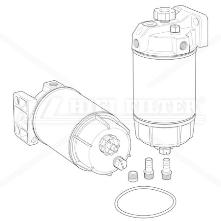 MO142302 COMPLETE FUEL FILTER | RICO Europe