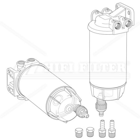 MO1550 COMPLETE PETROL FILTER | RICO Europe