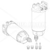 MO1550 COMPLETE PETROL FILTER | RICO Europe