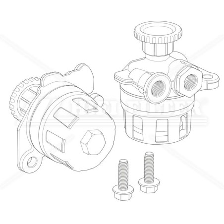 MO1633 COMPLETE FUEL FILTER | RICO Europe