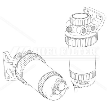 MO1732030R01 COMPLETE FUEL FILTER | RICO Europe