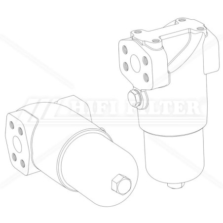 Hifi P76-6441 HYDRAULIC FILTER HOUSING