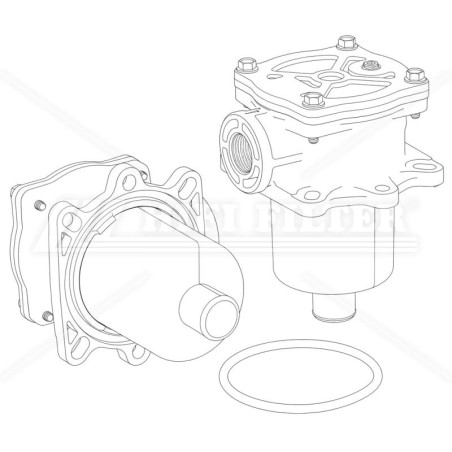 Hifi P76-6449 HYDRAULIC FILTER HOUSING