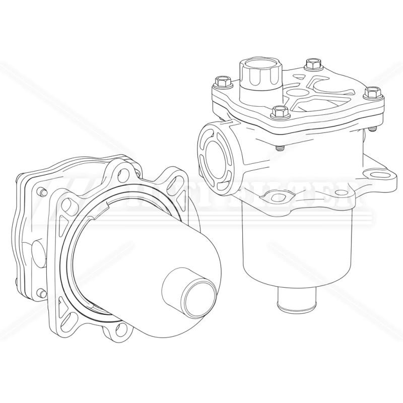 Hifi P76-6466 HYDRAULIC FILTER HOUSING