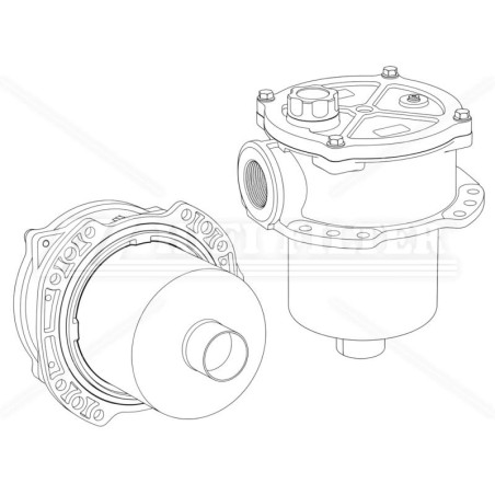 Hifi P76-6472 HYDRAULIC FILTER HOUSING