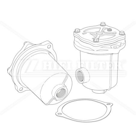 Hifi P76-6481 HYDRAULIC FILTER HOUSING