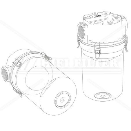 PVCY200-187 CENTRIFUGAL PREFILTER | RICO Europe