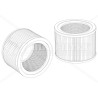 Hifi SA12642 AIR FILTER