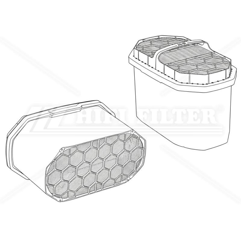 SA160081 AIR FILTER | RICO Europe