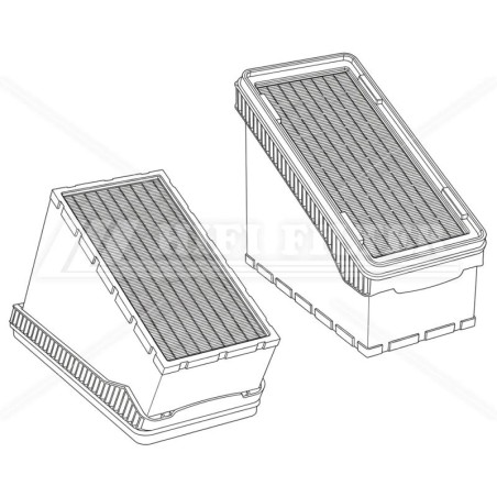SA17697 AIR FILTER