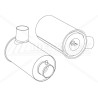 Hifi SAH01B06ADM001 COMPLETE AIR FILTER