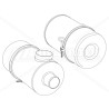 SAH01B06SDM005 COMPLETE AIR FILTER | RICO Europe