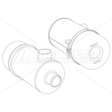 Hifi SAH01B06SDM006 COMPLETE AIR FILTER