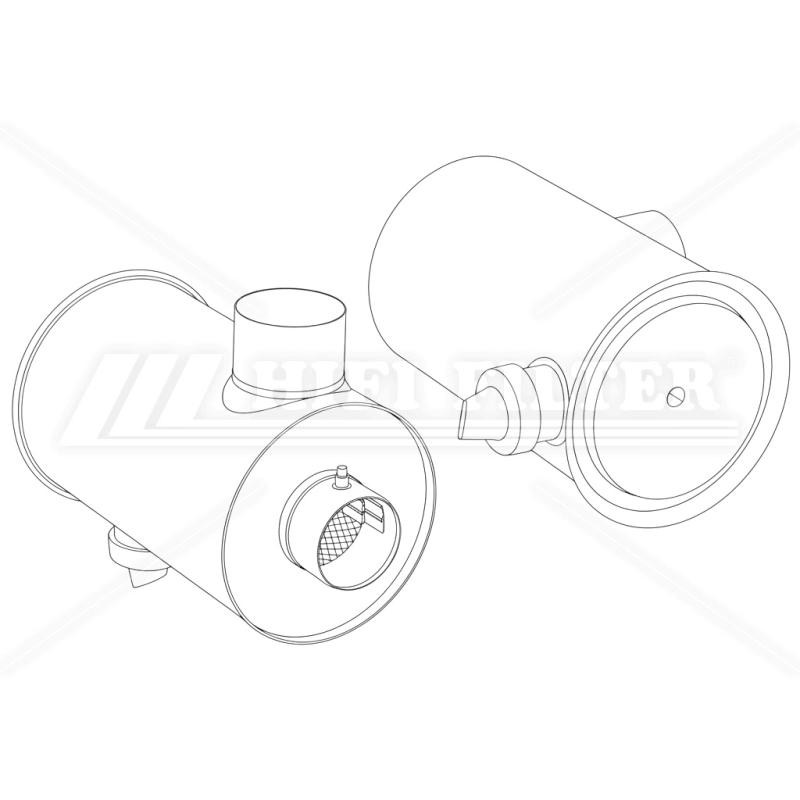 SAH01B10SDM003 COMPLETE AIR FILTER | RICO Europe