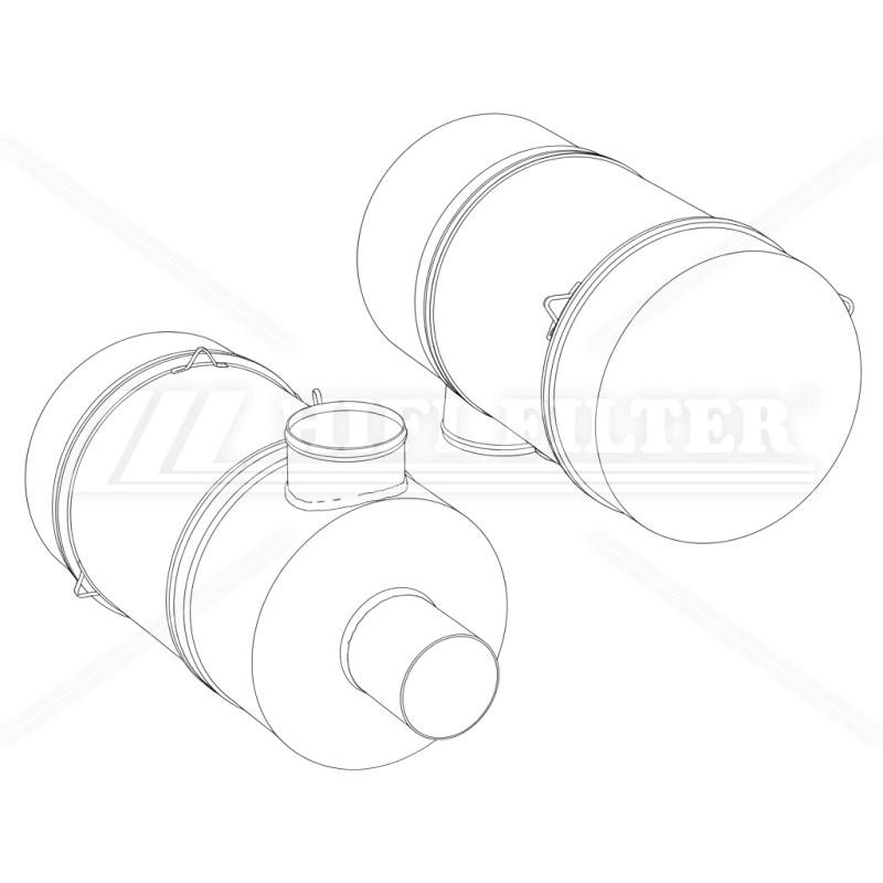 SAH01B10SDM004 COMPLETE AIR FILTER | RICO Europe