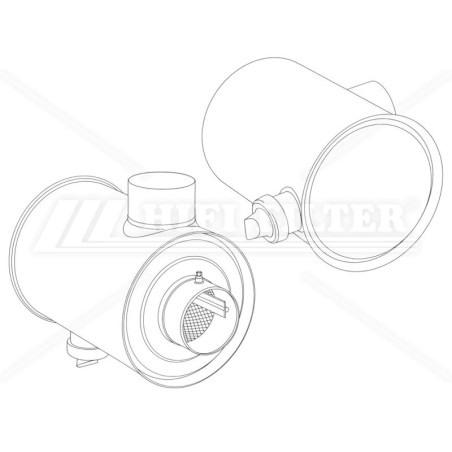 SAH01B12SDM003 COMPLETE AIR FILTER | RICO Europe