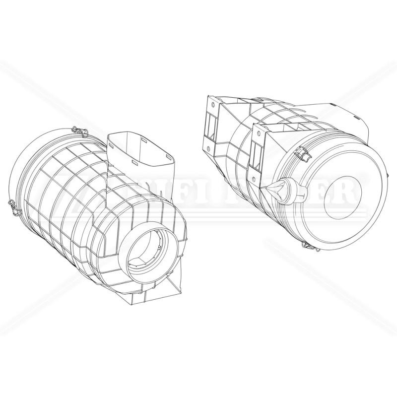 Hifi SAH01C10ADP001 COMPLETE AIR FILTER