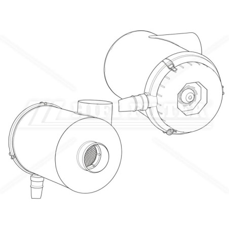 Hifi SAH01C13ADH008 COMPLETE AIR FILTER