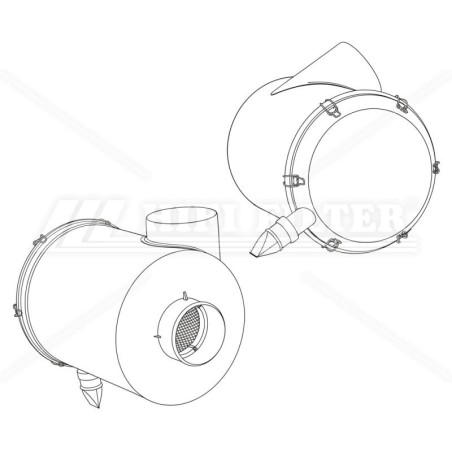 Hifi SAH01C15ADH004 COMPLETE AIR FILTER