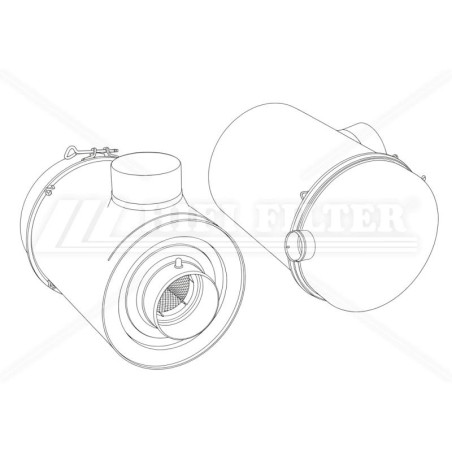 SAH01C16ADM001 COMPLETE AIR FILTER | RICO Europe