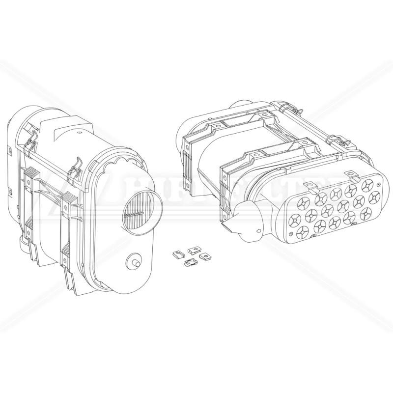 SAH01J14AEP003 COMPLETE AIR FILTER | RICO Europe