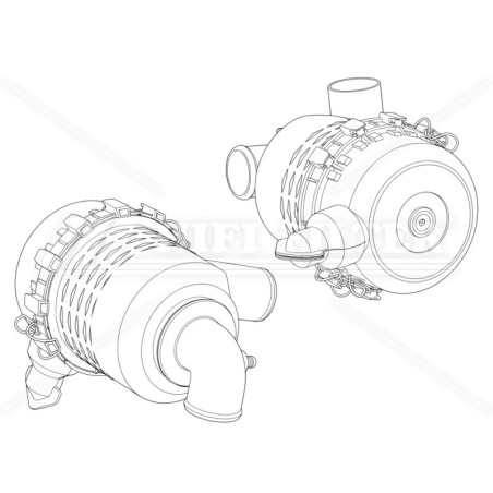 SAH02C04AMP001 COMPLETE AIR FILTER | RICO Europe