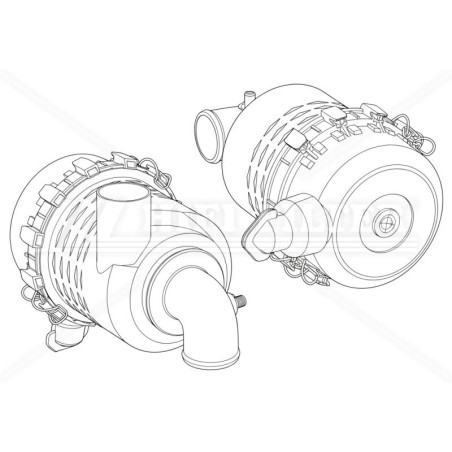 SAH02C04SMP001 COMPLETE AIR FILTER | RICO Europe