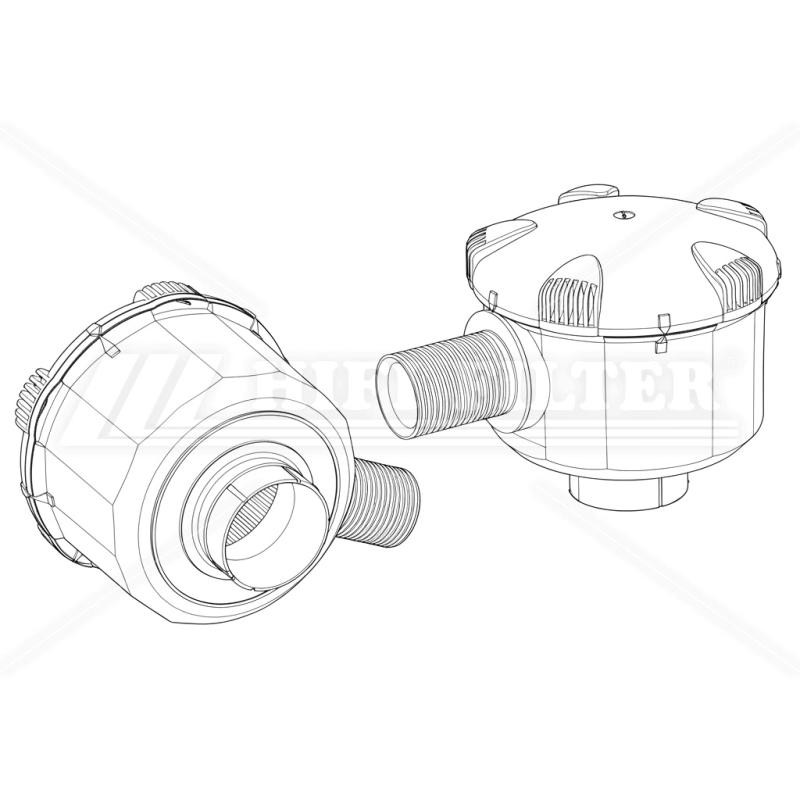 SAH02C05SDP009 COMPLETE AIR FILTER | RICO Europe