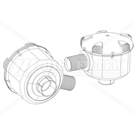 SAH02C05SDP010 COMPLETE AIR FILTER | RICO Europe