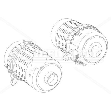 SAH02C06ADP013 COMPLETE AIR FILTER | RICO Europe