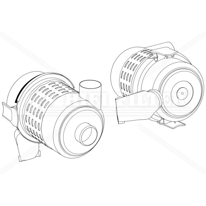 SAH02C06SDP006 COMPLETE AIR FILTER | RICO Europe