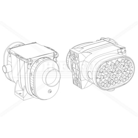 SAH02H09AEP001 COMPLETE AIR FILTER | RICO Europe