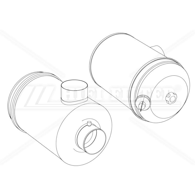 SAH03B10ADM001 COMPLETE AIR FILTER | RICO Europe
