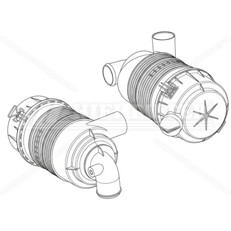 SAH04C05AMP001 COMPLETE AIR FILTER | RICO Europe
