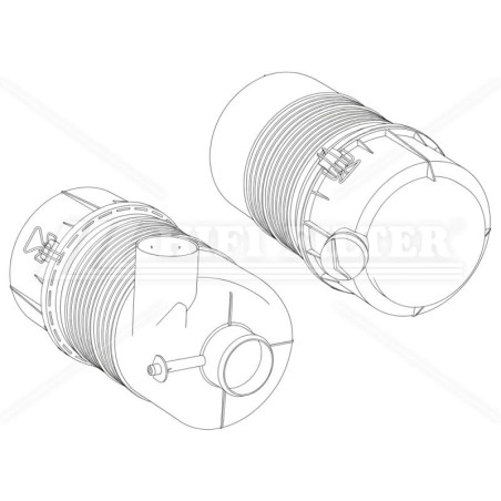 SAH04C06SDP001 COMPLETE AIR FILTER | RICO Europe