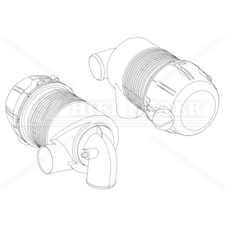 SAH04F05AMP001 COMPLETE AIR FILTER | RICO Europe