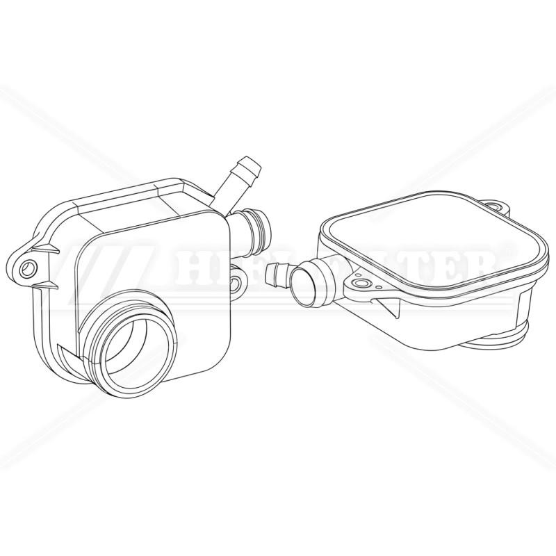 HIFI SAO7128 ENGINE BREATHER FILTER