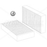 SC5100KITCAB ANTIBACTERIAL CABIN FILTER | RICO Europe