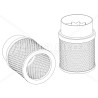 Hifi SH63436 HYDRAULIC FILTER
