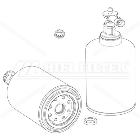 Hifi SN40539V FUEL FILTER