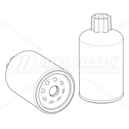 Hifi SN40737 FUEL WATER SEPARATOR FILTER