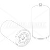 Hifi SN40789 FUEL WATER SEPARATOR FILTER