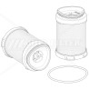 SN70566 Fuel Filter