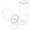 Hifi SN912530 FUEL WATER SEPARATOR FILTER
